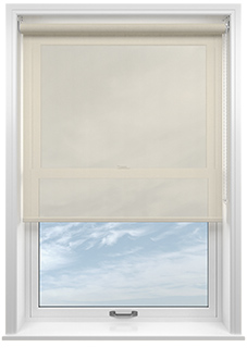 Crystalline Voile, Ecru - Roller Blind